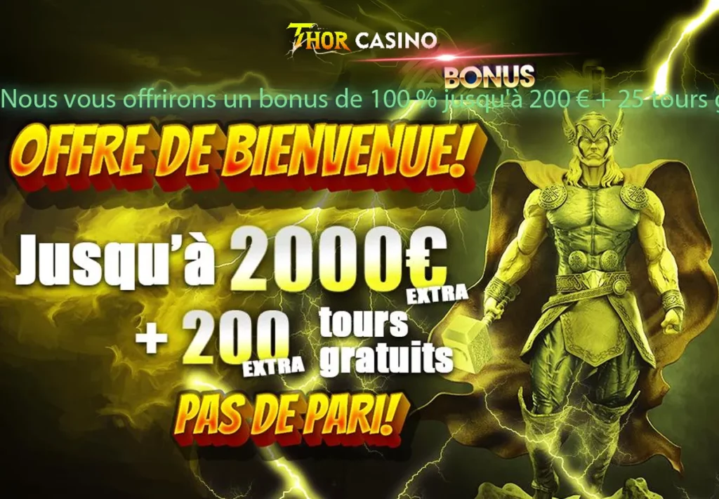 Thor Casino bonus